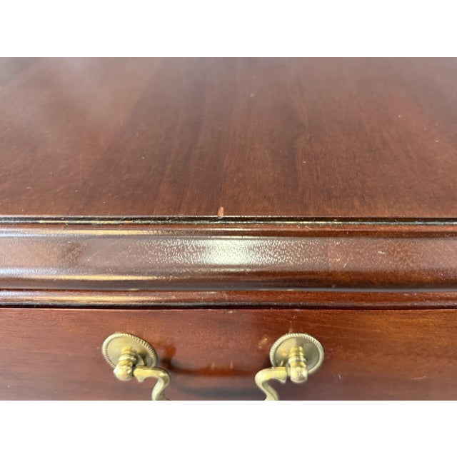 Pair of Link Taylor Mahogany End Tables For Sale - Image 9 of 12