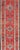 Red Antique Persian Long Persian Serapi Runner in Wool With Medallion Design 2'9 X 14'5 For Sale - Image 8 of 12