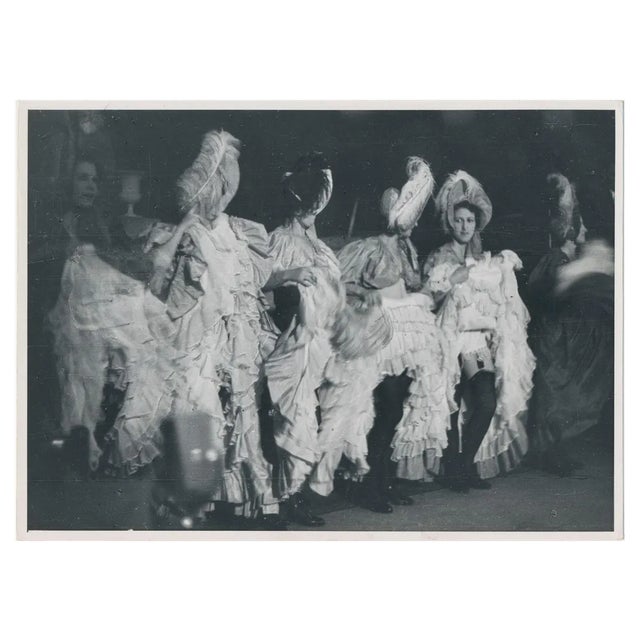 Moulin Rouge, 1950s, Black and White Photograph For Sale