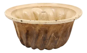French 19th Century Terracotta Kouglof Cake Mold