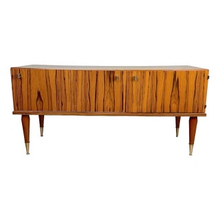 Scandinavian Sideboard with Rosewood Veneer and Lacquer Finish, 1960s For Sale