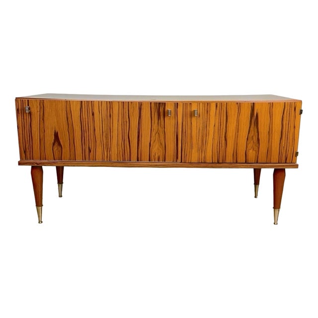 Scandinavian Sideboard with Rosewood Veneer and Lacquer Finish, 1960s For Sale