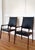 Mid-Century Modern Johannes Andersen Rosewood High-Back Chairs, Denmark 1960, a Pair For Sale - Image 3 of 4