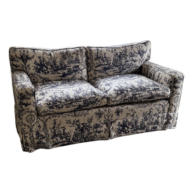 Toile Loveseat For Sale