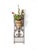 Vintage Spanish Revival Wrought Iron Wall Planter Sconce For Sale - Image 12 of 16