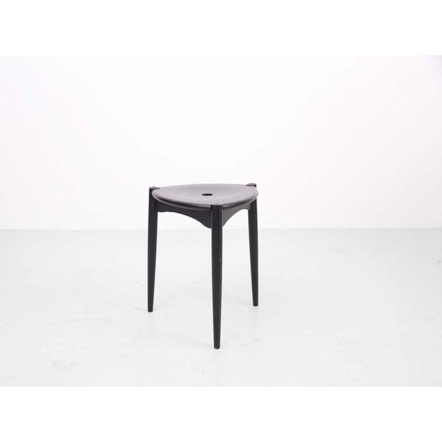 1960s Mid-Century Modern Scandinavain Stool, 1960s For Sale - Image 5 of 7