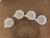 Late 20th Century Nikko Christmastime Octagonal Footed Set of Coffee Mugs - Set of 4 For Sale - Image 4 of 6