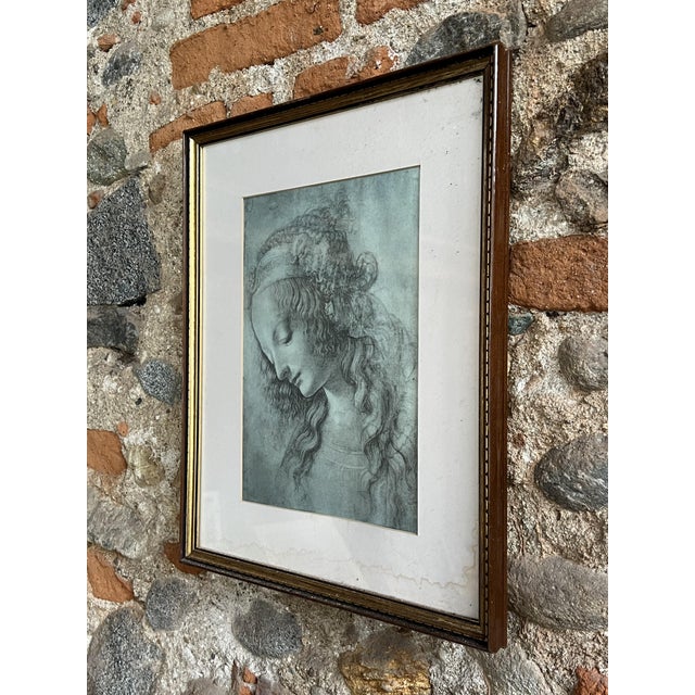 Attributed to Leonardo Da Vinci, 1950s, Paper, Set of 2 For Sale - Image 6 of 9