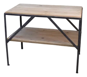 Small Industrial Side Table, 1970s