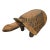 African Vintage Burkina Faso Turtle Seat Bench For Sale - Image 3 of 9
