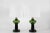 Hand-Blown Green Glass Granny Lamps by Michael Bang for Holmegaard, Denmark, 1970s, Set of 2 For Sale - Image 11 of 11