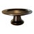 Mid 20th Century Ebonized Wood Pedestal Tray Centerpiece X-Large For Sale
