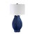 New special order item. Not vintage. Let the Mae Floral Inspired Navy Glazed Ceramic Table Lamp bloom in your home! Its...