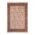 Shabby Chic 1990's Floral Pak-Persian Beige/Blue Wool Rug - 8'1'' X 10'0'' For Sale
