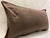 Floral Embroidered Decorative Accent Satin Lumbar Pillow Cover For Sale In New York - Image 6 of 7