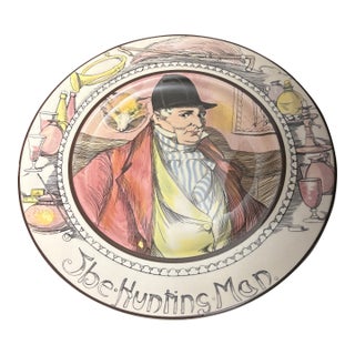 Royal Doulton the Hunting Man Plate Circa 1909-1940 For Sale