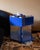 Not Yet Made - Made To Order Last Call Nightstand in Glossy Blue Lacquered MDF & Flute Mirror by Softhouse For Sale - Image 5 of 7
