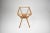 Cesare Lacca Italian Glass and Wood Coffee Table in the Style of Cesare Lacca, 1940s–50s For Sale - Image 4 of 13