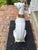 Italian Glazed Terra Cotta Whippet For Sale - Image 9 of 14