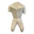 Cubist Marble Male Torso Sculpture on a Wood Base by Scott Donadio, 9” High For Sale