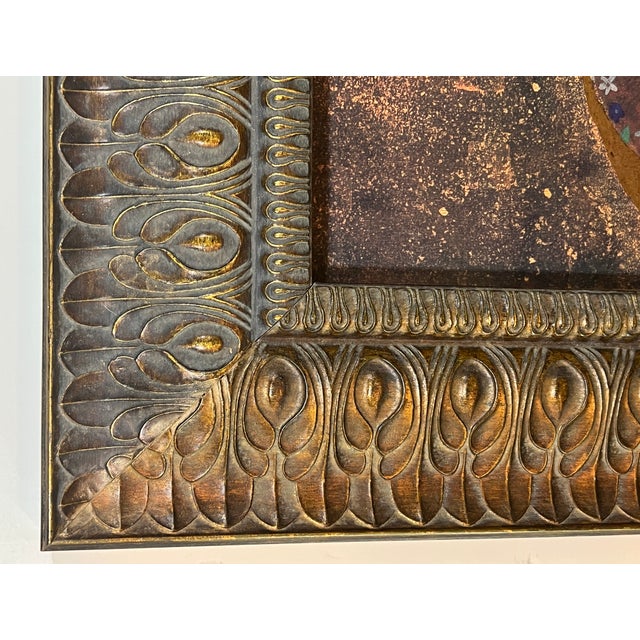 Gustav Klimt Vintage 1995 Poster of "The Kiss" by Top Art Milano, Framed Reproduction For Sale - Image 14 of 18