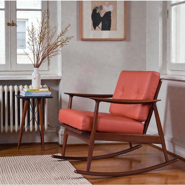 Our team restored this Danish solid teak gem from top to bottom. Made by Moreddi, the vintage 1950s Mid-Century Modern...
