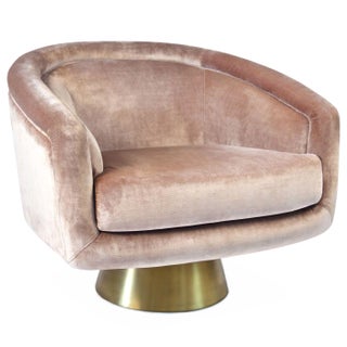 Jonathan Adler Bacharach Swivel Chair For Sale