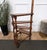 Wood Mid-Century Italian Carved Walnut Wood and Leather Spiral Four-Step Library Ladder, 1950s For Sale - Image 7 of 8