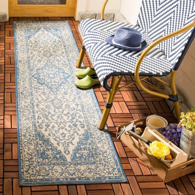 Beach House indoor outdoor rugs bring smart interior design to the patio, porch and backyard deck. These outdoor patio...