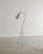 Rare swedish mid century grey "g-33 / grasshopper" floor lamp by greta magnusson-grossman for bergboms sweden, 1950s in...