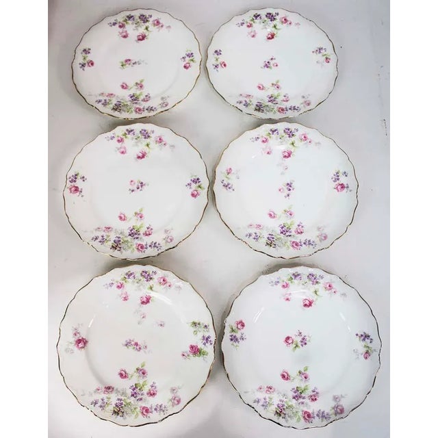 Limoges China Depose Pattern - Set of 6 Plates For Sale In Las Vegas - Image 6 of 6
