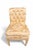 Offered here is an elegant tufted accent chair purchased through Julien’s Auction House in 2006 and represented as having...