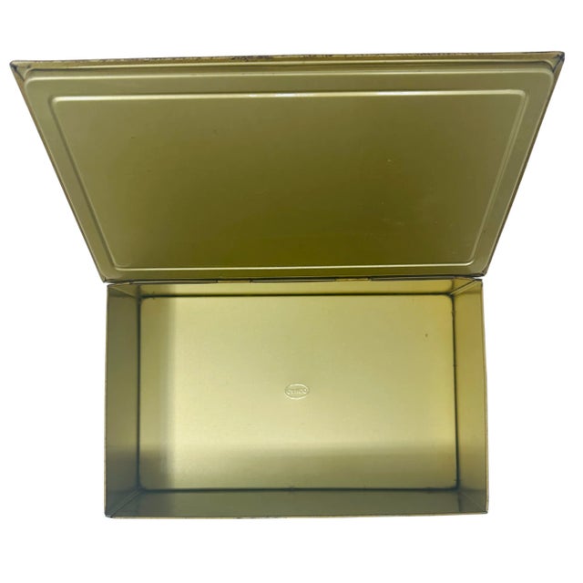 Vintage Louis Sherry New York Metal Candy Box 2 Lb. For Sale In Tampa - Image 6 of 11