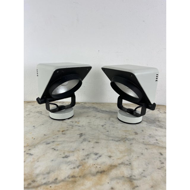 Vintage Adjustable Wall Lamps, Italy, 1970s, Set of 2 For Sale - Image 10 of 10