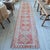 Tribal Turkish Hand-Knotted Runner Rug Hallway Decor For Sale - Image 3 of 14