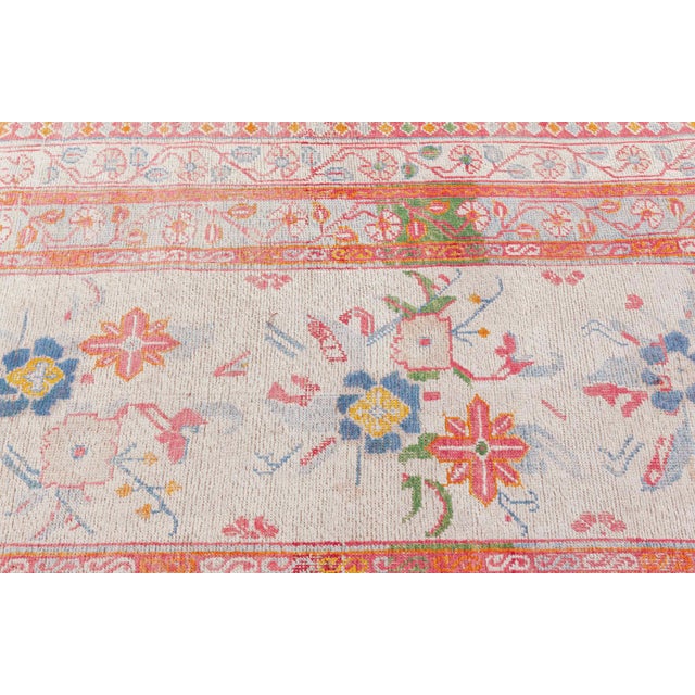 Early 20th Century Cotton Agra Rug For Sale - Image 9 of 9