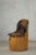 1960s Mid-Century Swedish Pine Stump Chair / Kubstol with Floral Upholstery, 1960s For Sale - Image 5 of 17