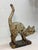 Rare Antique 1920's Hubley Manufacturing Company Heavy Cast Iron Cat Doorstop For Sale In New York - Image 6 of 13
