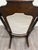 Vintage Jacobean Revival or Tudor Style Barley Twist Oak Armchair and Rocker Set For Sale - Image 16 of 17