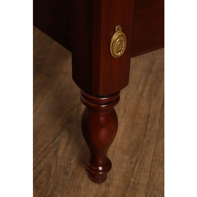 Henkel Harris Solid Cherry Queen Four Poster Bed For Sale - Image 11 of 18