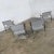 Gray Mid-Century Modern Industrial Style Chrome & Gray Armchairs by Steelcase Set of 4 For Sale - Image 8 of 13