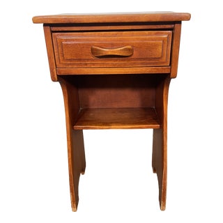 Late 20th Century Mid Century Modern Cushman Nightstand For Sale