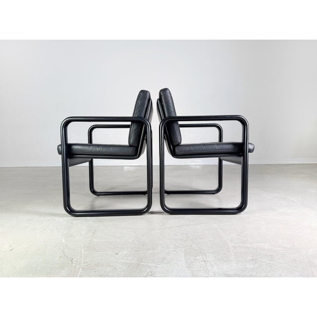 Set of Hombre Armchairs by Burkhard Vogtherr for Rosenthal, 1970s For Sale - Image 5 of 8