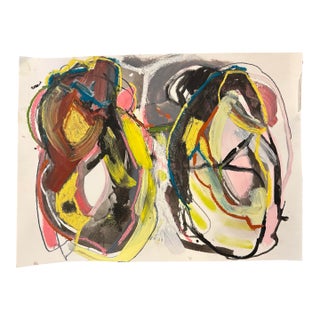 Contemporary Abstract Sound Painting by Melanie Brown For Sale