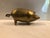 Vintage Contemporary Solid Brass Pig Figurine For Sale - Image 12 of 17