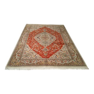 Tabriz Tabatabai Hand Made Knotted Rug - 6x9 For Sale