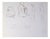 Evelyne Luez, Depicting Nude Women, 20th Century, Pencil on Paper For Sale