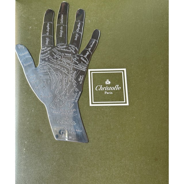 Destiny Hand with Dedication from Christofle, in Good conditions. Designed 1970 to 1979 This piece has an attribution...