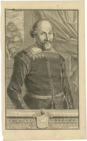 François Valentijn, Portrait of Jacques Specx, 1726