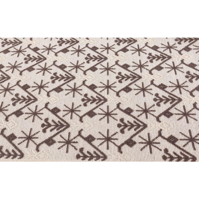 Contemporary High Low Flat Weave Sardinian Rug by Doris Leslie Blau For Sale - Image 4 of 8